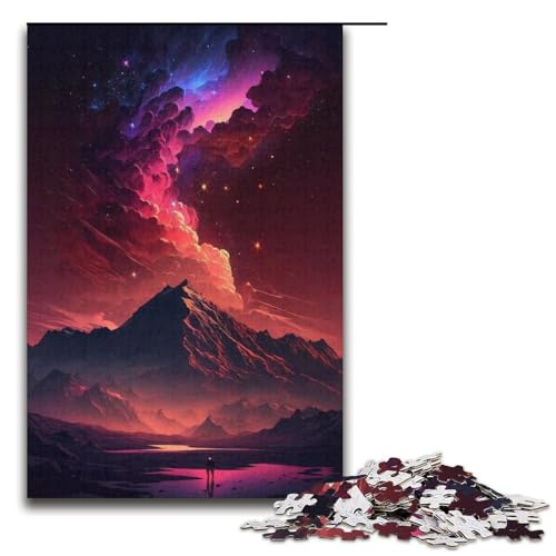 1000-teiliges Puzzle für Erwachsene, Bunte Galaxie-Planeten-Puzzle, Geschenk-Puzzles für Kinder, Geschenke, Größe 38 x 26 cm 1000-teiliges Puzzle für Erwachsene, Bunte Galaxie-Planeten-Puzzle, Geschenk-Puzzles für Kinder, Geschenke, Größe 38 x 26 cm von KJYMNC