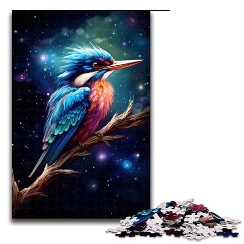 1000-teiliges Puzzle für Erwachsene, Bunte Vögel, praktisches Spiel, tolle Geschenke für Weihnachten, Größe 50 x 75 cm 1000-teiliges Puzzle für Erwachsene, Bunte Vögel, praktisches Spiel, tolle Geschenke für Weihnachten, Größe 50 x 75 cm von KJYMNC