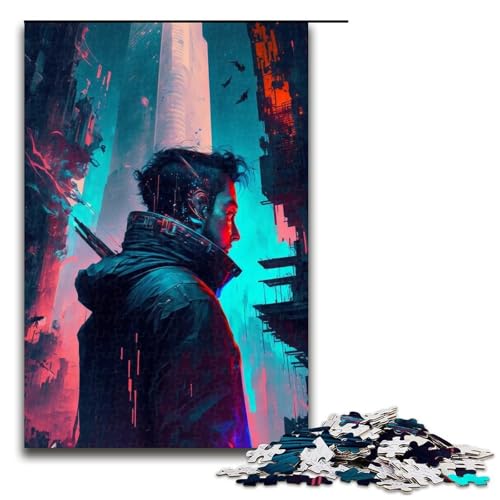 1000-teiliges Puzzle für Erwachsene, Cyborg-Puzzle, praktisches Spiel, tolle Geschenke für Weihnachten, Größe 50 x 75 cm 1000-teiliges Puzzle für Erwachsene, Cyborg-Puzzle, praktisches Spiel, tolle Geschenke für Weihnachten, Größe 50 x 75 cm von KJYMNC