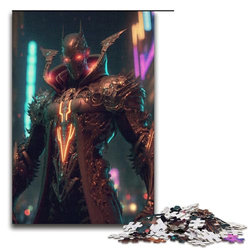 1000-teiliges Puzzle für Erwachsene, Cyborg-Puzzle für Erwachsene, Papppuzzle, tolle Geschenke für Weihnachten, Größe 38 x 26 cm 1000-teiliges Puzzle für Erwachsene, Cyborg-Puzzle für Erwachsene, Papppuzzle, tolle Geschenke für Weihnachten, Größe 38 x 26 cm von KJYMNC