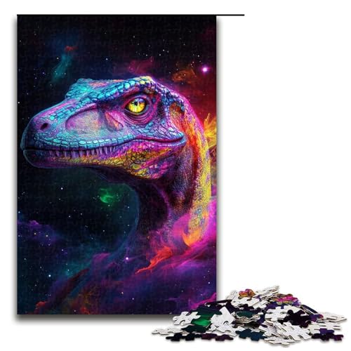 1000-teiliges Puzzle für Erwachsene, Galaxy Doberman Puzzle, Mitmachspiel, Staycation-Zeitvertreib für Teenager ab 14 Jahren, Größe 50 x 75 cm von KJYMNC