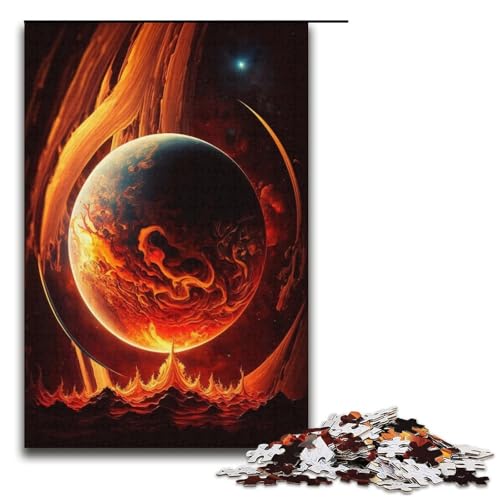 1000-teiliges Puzzle für Erwachsene, Gasriesen-Planeten-Puzzle, praktisches Spiel, tolle Geschenke für Weihnachten, Größe 38 x 26 cm 1000-teiliges Puzzle für Erwachsene, Gasriesen-Planeten-Puzzle, praktisches Spiel, tolle Geschenke für Weihnachten, Größe 38 x 26 cm von KJYMNC