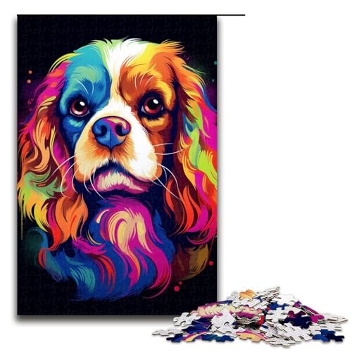 1000-teiliges Puzzle für Erwachsene, Hunde-Puzzle für Erwachsene, Holzpuzzle, tolle Geschenke für Weihnachten, Größe 50 x 75 cm 1000-teiliges Puzzle für Erwachsene, Hunde-Puzzle für Erwachsene, Holzpuzzle, tolle Geschenke für Weihnachten, Größe 50 x 75 cm von KJYMNC