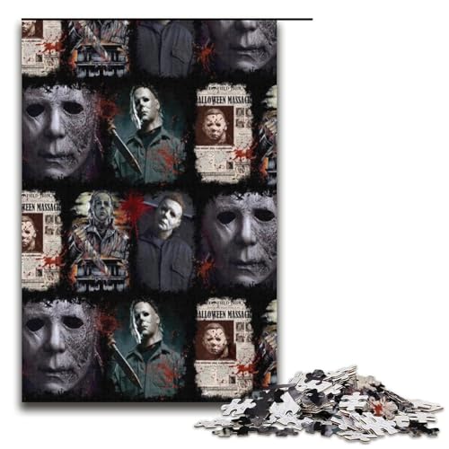 1000-teiliges Puzzle für Erwachsene, Killer Warrant Puzzle, Mitmach-Spiel, Staycation, Zeit totschlagen, für Teenager ab 14 Jahren, Größe 38 x 26 cm von KJYMNC