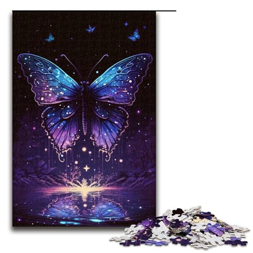 1000-teiliges Puzzle für Erwachsene, Mystery Butterfly Puzzle, Mitmachspiel, Staycation-Zeitvertreib für Teenager ab 14 Jahren, Größe 50 x 75 cm 1000-teiliges Puzzle für Erwachsene, Mystery Butterfly Puzzle, Mitmachspiel, Staycation-Zeitvertreib für Teenager ab 14 Jahren, Größe 50 x 75 cm von KJYMNC