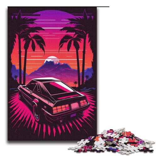 1000-teiliges Puzzle für Erwachsene, Neonlandschaft, Puzzle, Quizspiel, Geburtstagsgeschenk, Geschenke, Wandkunst, Größe 38 x 26 cm 1000-teiliges Puzzle für Erwachsene, Neonlandschaft, Puzzle, Quizspiel, Geburtstagsgeschenk, Geschenke, Wandkunst, Größe 38 x 26 cm von KJYMNC