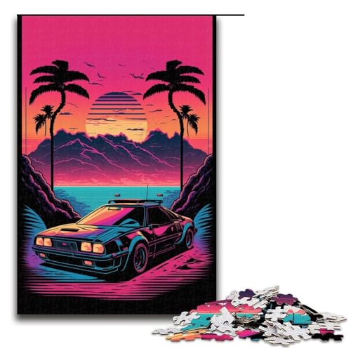 1000-teiliges Puzzle für Erwachsene, Neonlandschaft, Puzzle, Quizspiel, Geburtstagsgeschenk, Geschenke, Wandkunst, Größe 50 x 75 cm 1000-teiliges Puzzle für Erwachsene, Neonlandschaft, Puzzle, Quizspiel, Geburtstagsgeschenk, Geschenke, Wandkunst, Größe 50 x 75 cm von KJYMNC
