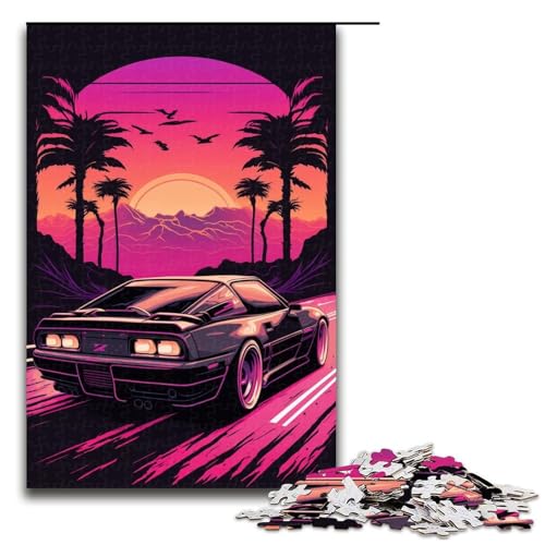 1000-teiliges Puzzle für Erwachsene, Neonlandschaft, Puzzle, Quizspiel, Geburtstagsgeschenk, Geschenke, Wandkunst, Größe 50 x 75 cm 1000-teiliges Puzzle für Erwachsene, Neonlandschaft, Puzzle, Quizspiel, Geburtstagsgeschenk, Geschenke, Wandkunst, Größe 50 x 75 cm von KJYMNC