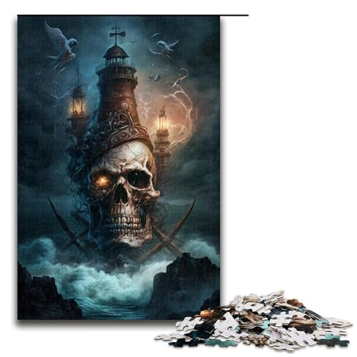 1000-teiliges Puzzle für Erwachsene, Skelett-Puzzles für Holzpuzzle, Lernspiel, Herausforderungsspielzeug, Größe 50 x 75 cm 1000-teiliges Puzzle für Erwachsene, Skelett-Puzzles für Holzpuzzle, Lernspiel, Herausforderungsspielzeug, Größe 50 x 75 cm von KJYMNC