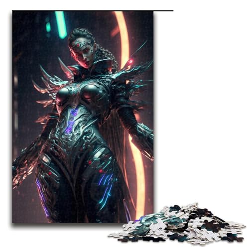 1000-teiliges Puzzle für Erwachsene, Teufelspuzzle, Mitmachspiel „Staycation Kill Time“, für Teenager ab 14 Jahren, Größe 50 x 75 cm von KJYMNC
