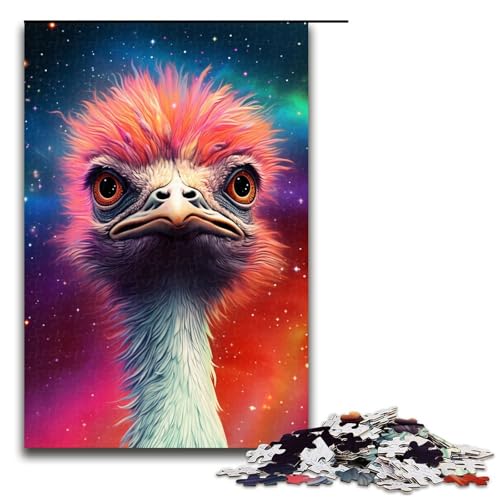 1000-teiliges Puzzle für Erwachsene, buntes Eulen-Puzzle, Quizspiel, Geburtstagsgeschenk, Geschenke, Wandkunst, Größe 50 x 75 cm 1000-teiliges Puzzle für Erwachsene, buntes Eulen-Puzzle, Quizspiel, Geburtstagsgeschenk, Geschenke, Wandkunst, Größe 50 x 75 cm von KJYMNC