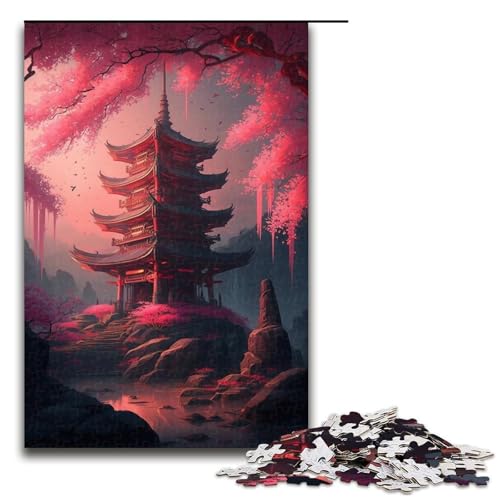 1000-teiliges Puzzle für Erwachsene im japanischen Stil, Familienmuster zum Zusammenbauen, ganze Familie, Größe 50 x 75 cm 1000-teiliges Puzzle für Erwachsene im japanischen Stil, Familienmuster zum Zusammenbauen, ganze Familie, Größe 50 x 75 cm von KJYMNC