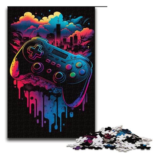 1000-teiliges Puzzlespiel für Erwachsene, Holzpuzzle, lustiges Geschenk, Größe 50 x 75 cm 1000-teiliges Puzzlespiel für Erwachsene, Holzpuzzle, lustiges Geschenk, Größe 50 x 75 cm von KJYMNC
