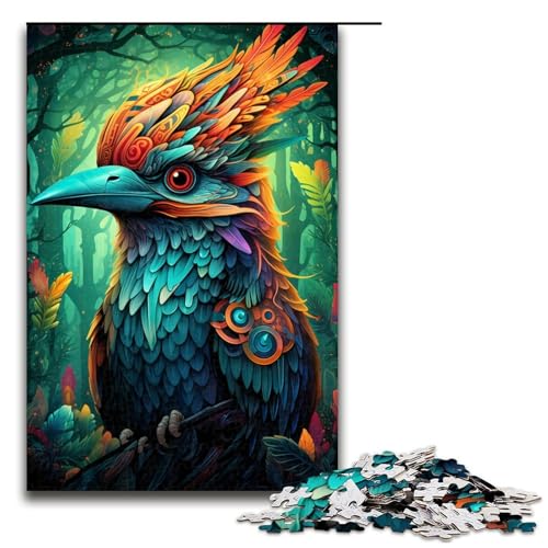1000-teiliges buntes Specht-Puzzle für Kinder, Holzpuzzle, Familienaktivität, Größe 50 x 75 cm 1000-teiliges buntes Specht-Puzzle für Kinder, Holzpuzzle, Familienaktivität, Größe 50 x 75 cm von KJYMNC