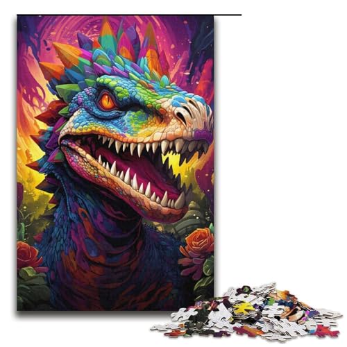 1000-teiliges farbiges Dobermann-Puzzle für Kinder, Papppuzzle, Familienaktivität, Größe 38 x 26 cm 1000-teiliges farbiges Dobermann-Puzzle für Kinder, Papppuzzle, Familienaktivität, Größe 38 x 26 cm von KJYMNC