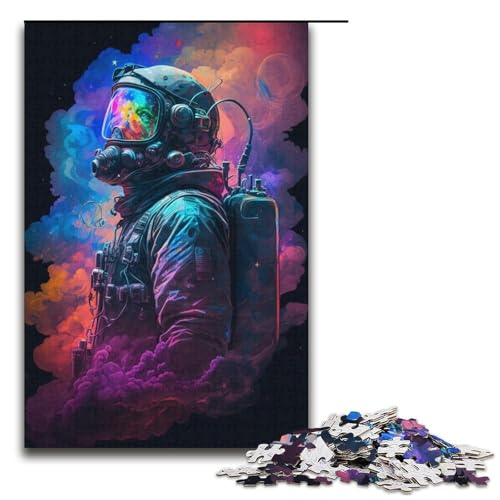 Astronauten-Puzzle für Erwachsene mit 1000 Teilen ganze Familie. Größe 38 x 26 cm Astronauten-Puzzle für Erwachsene mit 1000 Teilen ganze Familie. Größe 38 x 26 cm von KJYMNC