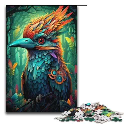 Buntes Cardboardpecker-Puzzle, 1000 Teile, Puzzle für Erwachsene, Mitmach-Spiel, Kunstwerk, Geschenk für Teenager ab 14 Jahren, Größe 38 x 26 cm Buntes Cardboardpecker-Puzzle, 1000 Teile, Puzzle für Erwachsene, Mitmach-Spiel, Kunstwerk, Geschenk für Teenager ab 14 Jahren, Größe 38 x 26 cm von KJYMNC