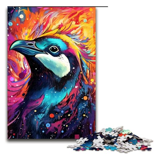 Buntes Pinguin-Puzzle, 1000 Teile, Puzzle für Erwachsene, Geburtstagsgeschenk, Geschenke für Teenager ab 14 Jahren, Größe 50 x 75 cm Buntes Pinguin-Puzzle, 1000 Teile, Puzzle für Erwachsene, Geburtstagsgeschenk, Geschenke für Teenager ab 14 Jahren, Größe 50 x 75 cm von KJYMNC