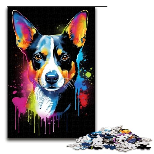 Hundepuzzle, 1000 Teile, Puzzle für Erwachsene, lustiges Puzzle für Teenager ab 14 Jahren, Größe 50 x 75 cm Hundepuzzle, 1000 Teile, Puzzle für Erwachsene, lustiges Puzzle für Teenager ab 14 Jahren, Größe 50 x 75 cm von KJYMNC