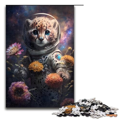 Leoparden-Puzzle, 1000 Teile, Puzzle für Erwachsene, Geburtstagsgeschenk, Geschenke für Teenager ab 14 Jahren, Größe 50 x 75 cm Leoparden-Puzzle, 1000 Teile, Puzzle für Erwachsene, Geburtstagsgeschenk, Geschenke für Teenager ab 14 Jahren, Größe 50 x 75 cm von KJYMNC