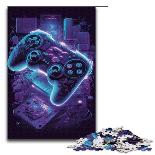 Lightning Game Puzzle, 1000 Teile, Puzzle für Erwachsene, praktisches Spiel, Kunstwerk, Geschenk für Teenager ab 14 Jahren, Größe 50 x 75 cm Lightning Game Puzzle, 1000 Teile, Puzzle für Erwachsene, praktisches Spiel, Kunstwerk, Geschenk für Teenager ab 14 Jahren, Größe 50 x 75 cm von KJYMNC
