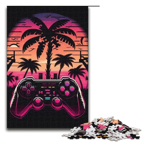 Neon Games Puzzle für Erwachsene, 1000 Teile, Spaß für die ganze Familie, Puzzle zum Stressabbau, schwierige Herausforderung, Größe 50 x 75 cm Neon Games Puzzle für Erwachsene, 1000 Teile, Spaß für die ganze Familie, Puzzle zum Stressabbau, schwierige Herausforderung, Größe 50 x 75 cm von KJYMNC