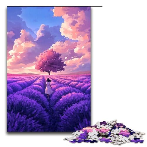 Puzzle 1000 Teile, Ziegen-Puzzle, Holzpuzzle, Lernspiele, Heimdekoration, Größe 50 x 75 cm von KJYMNC