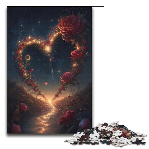 Puzzle 1000 Teile „Sea of Love“ für Erwachsene, Papppuzzle, Lernspiel für Erwachsene, Größe 38 x 26 cm Puzzle 1000 Teile „Sea of Love“ für Erwachsene, Papppuzzle, Lernspiel für Erwachsene, Größe 38 x 26 cm von KJYMNC