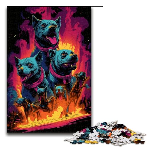 Puzzle 1000 Teile Hund neben Feuerwehrauto Puzzle für Erwachsene Holzpuzzle Lernspiel für Erwachsene Größe 50x75 cm Puzzle 1000 Teile Hund neben Feuerwehrauto Puzzle für Erwachsene Holzpuzzle Lernspiel für Erwachsene Größe 50x75 cm von KJYMNC