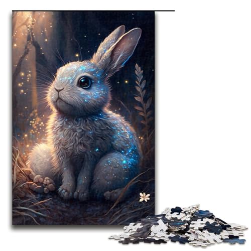 Puzzle 1000 Teile Kaninchenpuzzle für Erwachsene Holzpuzzle Denksportaufgabe für Erwachsene Größe 50x75 cm Puzzle 1000 Teile Kaninchenpuzzle für Erwachsene Holzpuzzle Denksportaufgabe für Erwachsene Größe 50x75 cm von KJYMNC