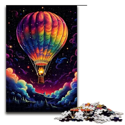 Puzzle 1000 Teile für Erwachsene, Bunte Heißluftballons, Puzzle für Erwachsene, Holzpuzzle für Sommerliebhaber, Größe 50 x 75 cm Puzzle 1000 Teile für Erwachsene, Bunte Heißluftballons, Puzzle für Erwachsene, Holzpuzzle für Sommerliebhaber, Größe 50 x 75 cm von KJYMNC