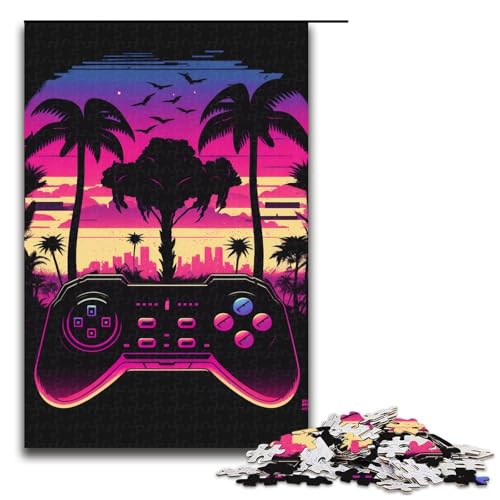 Puzzle 1000 Teile für Erwachsene, Farbspiel, anspruchsvolles, schwieriges Puzzle, jedes Teil ist einzigartig – anspruchsvolles, unterhaltsames Familienspiel, Größe 50 x 75 cm Puzzle 1000 Teile für Erwachsene, Farbspiel, anspruchsvolles, schwieriges Puzzle, jedes Teil ist einzigartig – anspruchsvolles, unterhaltsames Familienspiel, Größe 50 x 75 cm von KJYMNC