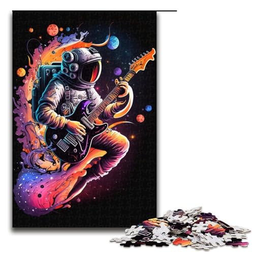 Puzzle 1000 Teile für Erwachsene Astronauten-Puzzle Familienspaß-Spiele ganze Familie Größe 50x75 cm von KJYMNC