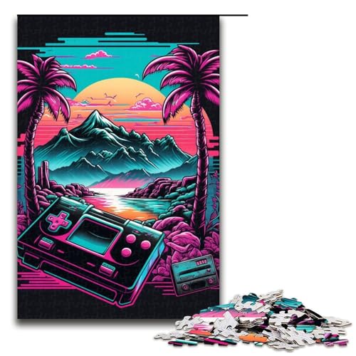 Puzzle für Erwachsene, 1000 Neon-Spiele, Puzzle für Erwachsene, Holzpuzzle, Spaß für zu Hause, Aktivitäten, Geburtstagsgeschenk, Reisegeschenke, Größe 50 x 75 cm Puzzle für Erwachsene, 1000 Neon-Spiele, Puzzle für Erwachsene, Holzpuzzle, Spaß für zu Hause, Aktivitäten, Geburtstagsgeschenk, Reisegeschenke, Größe 50 x 75 cm von KJYMNC