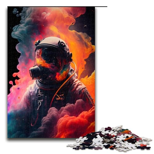 Puzzle für Erwachsene, 1000 Teile, Astronauten-DIY-Puzzle-Spielzeug, anspruchsvoll zu vervollständigen, Aber lustig und humorvoll, für Teenager ab 14 Jahren, Größe 50 x 75 cm Puzzle für Erwachsene, 1000 Teile, Astronauten-DIY-Puzzle-Spielzeug, anspruchsvoll zu vervollständigen, Aber lustig und humorvoll, für Teenager ab 14 Jahren, Größe 50 x 75 cm von KJYMNC