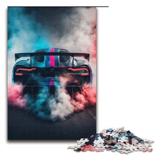 Puzzle für Erwachsene, 1000 Teile, Auto-Puzzle für Erwachsene, Papppuzzles, Spaß für zu Hause, Geburtstagsgeschenk, Reisegeschenk, Größe 38 x 26 cm Puzzle für Erwachsene, 1000 Teile, Auto-Puzzle für Erwachsene, Papppuzzles, Spaß für zu Hause, Geburtstagsgeschenk, Reisegeschenk, Größe 38 x 26 cm von KJYMNC