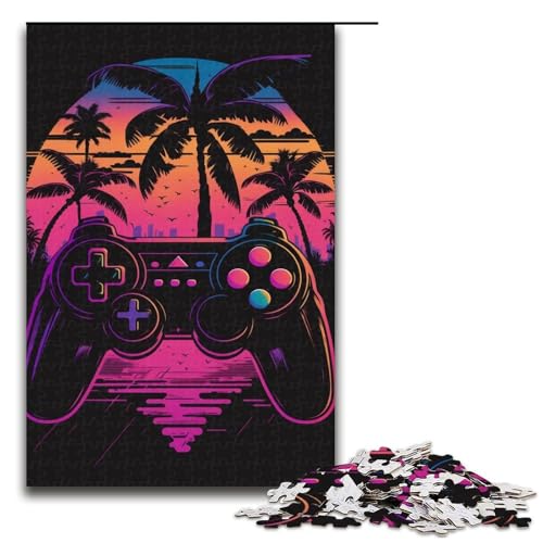 Puzzle für Erwachsene, 1000 Teile, Farbspiel, Puzzle, Spielzeug, Geschenk, Wanddekoration, einzigartige Geburtstags, Größe 50 x 75 cm Puzzle für Erwachsene, 1000 Teile, Farbspiel, Puzzle, Spielzeug, Geschenk, Wanddekoration, einzigartige Geburtstags, Größe 50 x 75 cm von KJYMNC