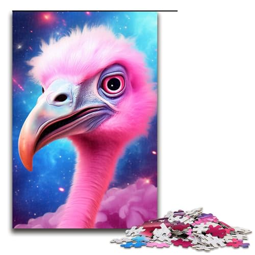 Puzzle für Erwachsene, 1000 Teile, Flamingo, DIY-Puzzle, Spielzeug, Weihnachts- und Geburtstagsgeschenke, Größe 50 x 75 cm Puzzle für Erwachsene, 1000 Teile, Flamingo, DIY-Puzzle, Spielzeug, Weihnachts- und Geburtstagsgeschenke, Größe 50 x 75 cm von KJYMNC