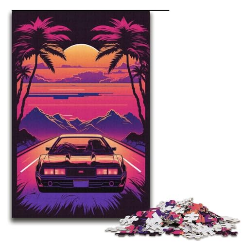Puzzle für Erwachsene, 1000 Teile, Neonlandschaft, DIY-Puzzle, Spielzeug, Weihnachts- und Geburtstagsgeschenke, Größe 38 x 26 cm Puzzle für Erwachsene, 1000 Teile, Neonlandschaft, DIY-Puzzle, Spielzeug, Weihnachts- und Geburtstagsgeschenke, Größe 38 x 26 cm von KJYMNC