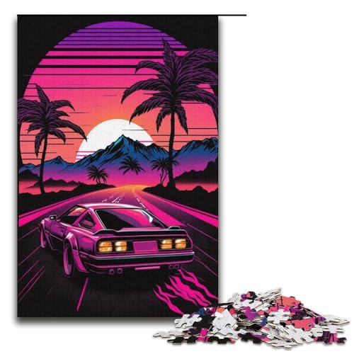 Puzzle für Erwachsene, 1000 Teile, Neonlandschaft, DIY-Puzzle, Spielzeug, Weihnachts- und Geburtstagsgeschenke, Größe 38 x 26 cm Puzzle für Erwachsene, 1000 Teile, Neonlandschaft, DIY-Puzzle, Spielzeug, Weihnachts- und Geburtstagsgeschenke, Größe 38 x 26 cm von KJYMNC