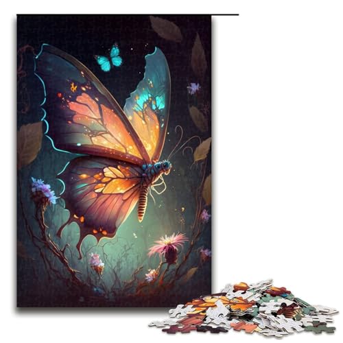 Puzzle für Erwachsene, 1000 Teile, Schmetterling, DIY-Puzzle-Spielzeug, herausfordernd zu vervollständigen, Aber lustig und humorvoll, für Teenager ab 14 Jahren, Größe 50 x 75 cm Puzzle für Erwachsene, 1000 Teile, Schmetterling, DIY-Puzzle-Spielzeug, herausfordernd zu vervollständigen, Aber lustig und humorvoll, für Teenager ab 14 Jahren, Größe 50 x 75 cm von KJYMNC