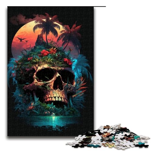 Puzzle für Erwachsene, 1000 Teile, Skelett-Puzzle, Lernspiel, Herausforderungsspielzeug, Größe 50 x 75 cm Puzzle für Erwachsene, 1000 Teile, Skelett-Puzzle, Lernspiel, Herausforderungsspielzeug, Größe 50 x 75 cm von KJYMNC