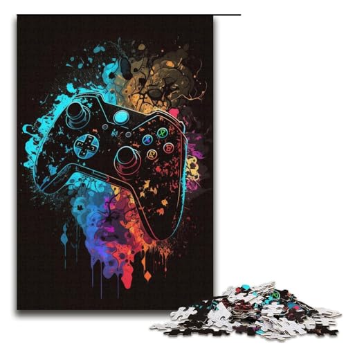 Puzzle für Erwachsene, 1000 Teile, Spiel, Neon, DIY-Puzzlespielzeug, herausfordernd zu vervollständigen, Aber lustig und humorvoll, für Teenager ab 14 Jahren, Größe 38 x 26 cm Puzzle für Erwachsene, 1000 Teile, Spiel, Neon, DIY-Puzzlespielzeug, herausfordernd zu vervollständigen, Aber lustig und humorvoll, für Teenager ab 14 Jahren, Größe 38 x 26 cm von KJYMNC