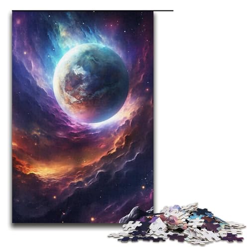Puzzle für Erwachsene, 1000 Teile, buntes Fußball-Puzzle für Lernspiele, Herausforderungsspielzeug, Größe 38 x 26 cm von KJYMNC