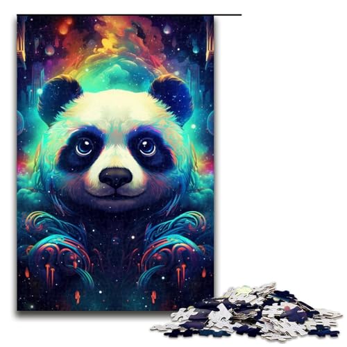 Puzzle für Erwachsene, 1000 Teile, buntes Panda-Puzzle, Spielzeug, Geschenk, Wanddekoration, einzigartige Geburtstags, Größe 50 x 75 cm Puzzle für Erwachsene, 1000 Teile, buntes Panda-Puzzle, Spielzeug, Geschenk, Wanddekoration, einzigartige Geburtstags, Größe 50 x 75 cm von KJYMNC