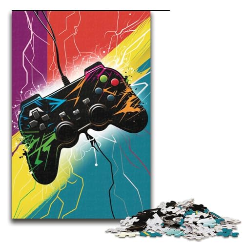 Puzzle für Erwachsene und Kinder, 1000 Teile, Spiel, Malen, Puzzle für Erwachsene, Holzpuzzle, Dekomprimieren, intellektuelles Lernspielzeug, Größe 50 x 75 cm Puzzle für Erwachsene und Kinder, 1000 Teile, Spiel, Malen, Puzzle für Erwachsene, Holzpuzzle, Dekomprimieren, intellektuelles Lernspielzeug, Größe 50 x 75 cm von KJYMNC