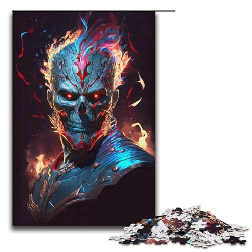 Skelett-Superman-Puzzle, 1000 Teile, Puzzle für Erwachsene, Geburtstagsgeschenk, Geschenke für Teenager ab 14 Jahren, Größe 38 x 26 cm Skelett-Superman-Puzzle, 1000 Teile, Puzzle für Erwachsene, Geburtstagsgeschenk, Geschenke für Teenager ab 14 Jahren, Größe 38 x 26 cm von KJYMNC