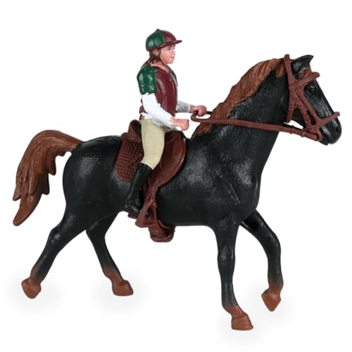 KJoet Mini Pferd Modell Figur, Pferde Spielset, Stute Pferde Figur, Tier Tortendeko Emulationelles Lernspielzeug Modell für Jungen und Mädchen Kuchen Dekorationen KJoet Mini Pferd Modell Figur, Pferde Spielset, Stute Pferde Figur, Tier Tortendeko Emulationelles Lernspielzeug Modell für Jungen und Mädchen Kuchen Dekorationen von KJoet