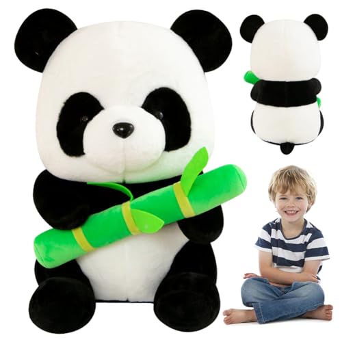 KJoet Panda Kuscheltier,Plüschtier, Cartoon Plüsch Spielzeug,Pandabär Kuscheltier Plüsch, Plüschtier Panda Kuscheltier,für Kinder Jungen Mädchen Dekoration Geschenk-25cm von KJoet