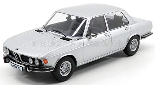 KK-Scale B-M-W E3 3.0S Limousine Oberklasse Silber Metallic 1968-1977 1/18 Modell Auto von KK-Scale